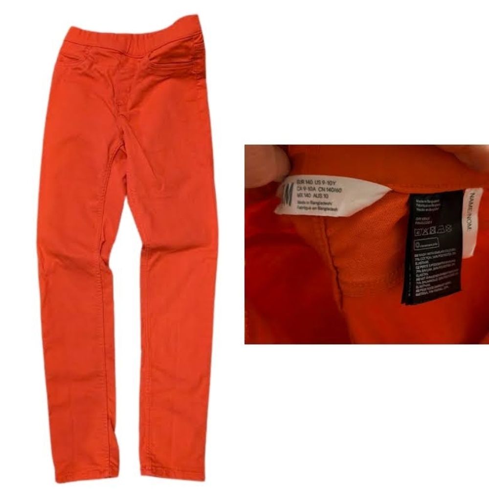 H&M Kids Vibrant Orange Pants